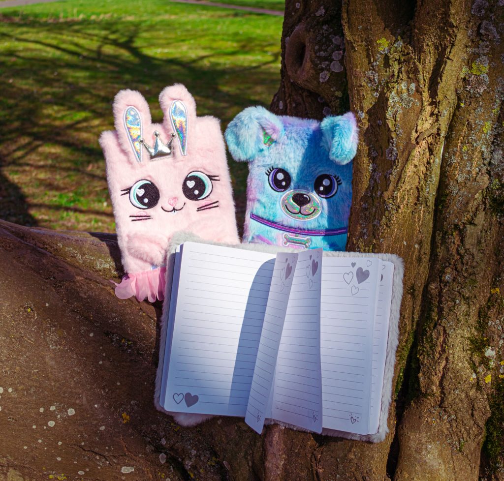 Cuties Notizbücher im Park